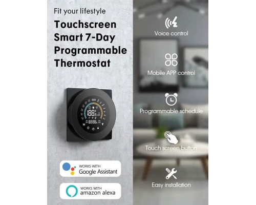 Смарт термостат Wi-Fi Smartdust ST-HT801-W